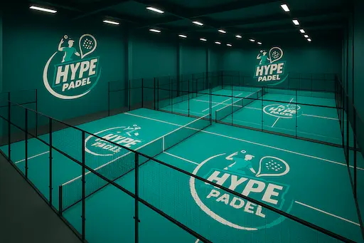 Modern Padel Court Facility